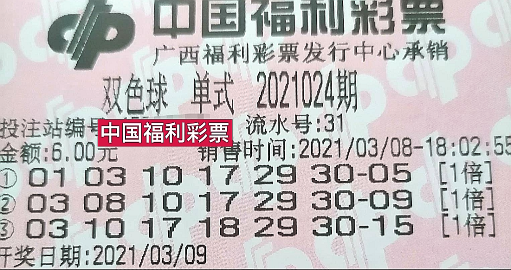 双色球第20024期开奖结果揭晓，幸运与惊喜交织之夜
