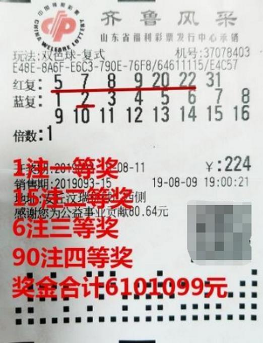 双色球昨天开奖数字揭晓，幸运儿或将诞生！