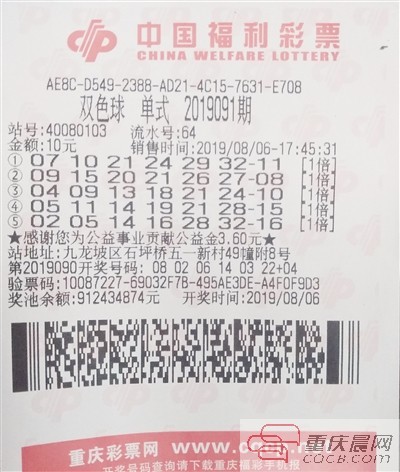双色球开奖能否中奖的探讨