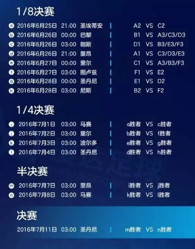 最近的足球比赛时间表，热血赛事，不容错过