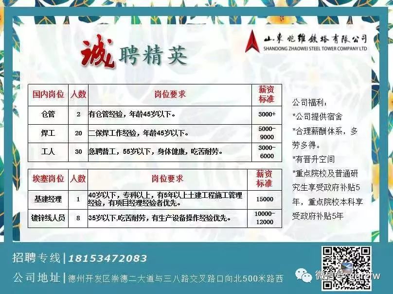 招聘信息