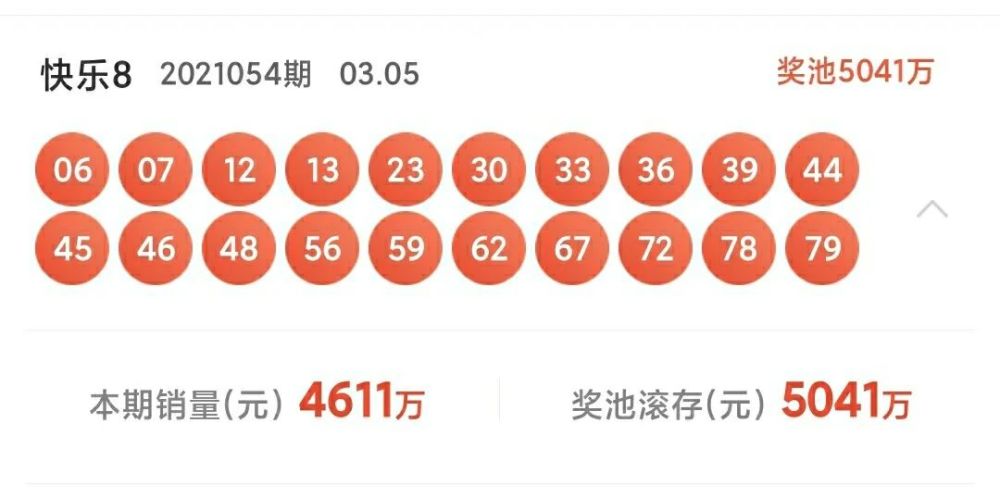 快乐8开奖结果2023年第045期的喜悦与期待