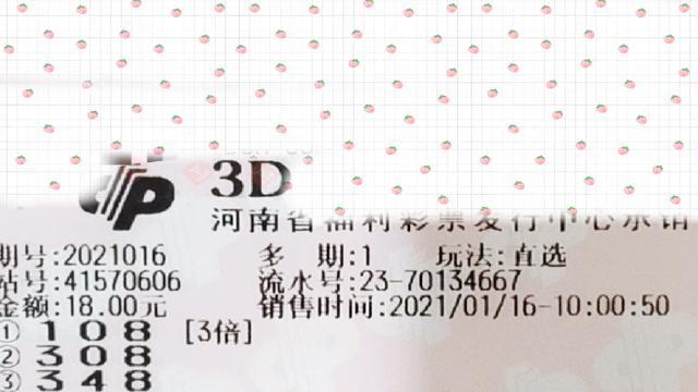 今晚福彩3D开奖结果布衣图解析