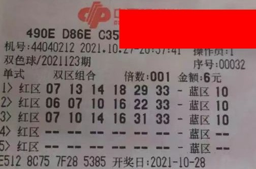 双色球2021014期开奖结果号码揭晓，幸运儿们揭晓梦想！