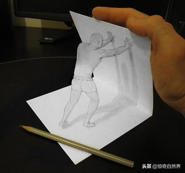 探索3D铅笔立体画艺术，入门指南