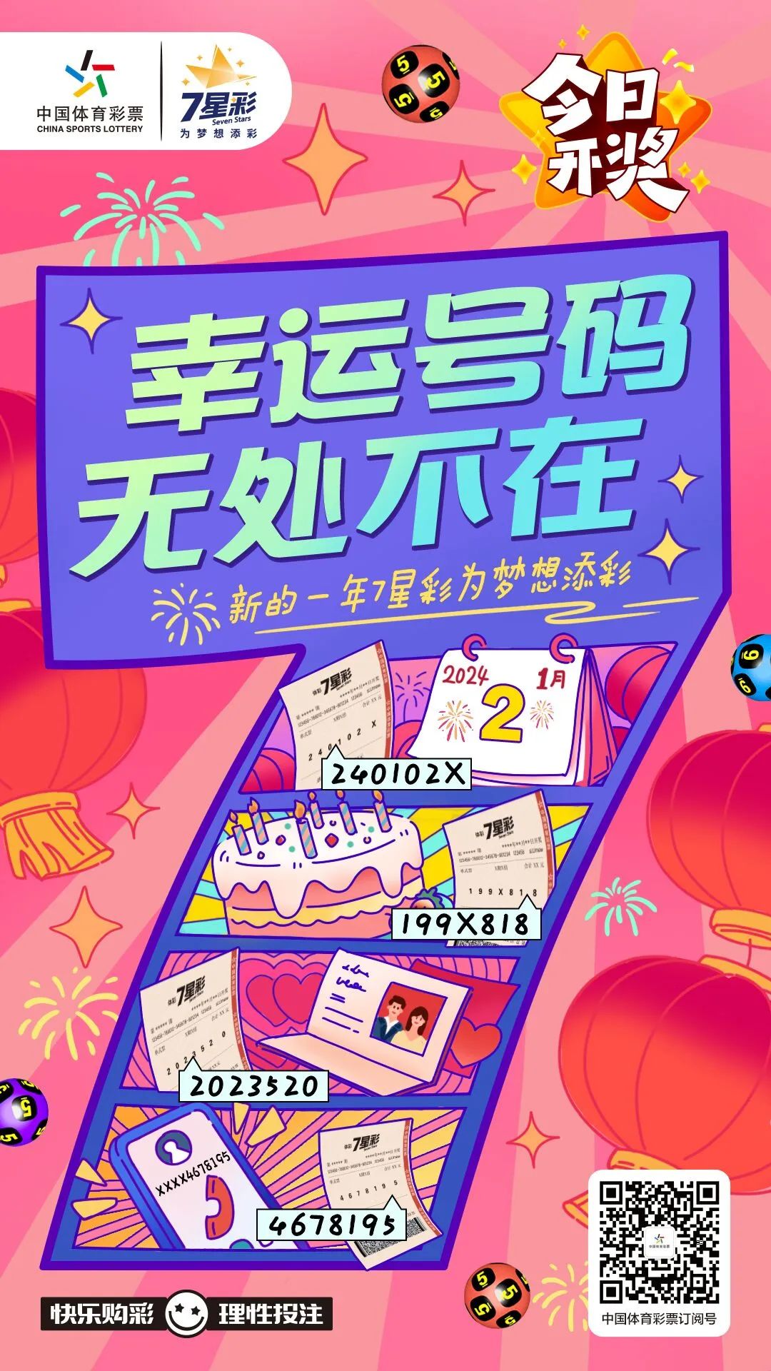 体彩七星彩23068期开奖号码揭晓，幸运儿们准备好了吗？