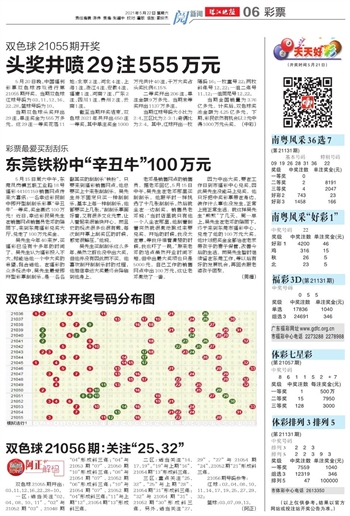 双色球2021年第026期开奖结果揭晓，幸运数字揭晓时刻！